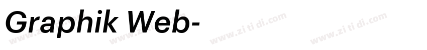Graphik Web字体转换 Graphik Web字体转换
